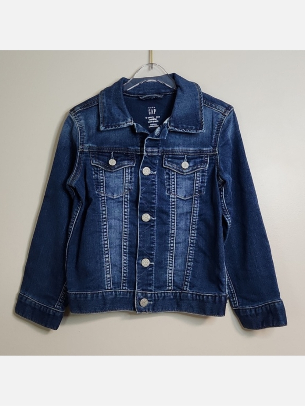 Baby GAP Jean jacket, Size 5 ~ EUC